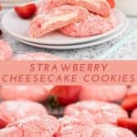 strawberry cookies pin