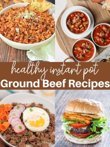 instant pot ground beef recipes healthy