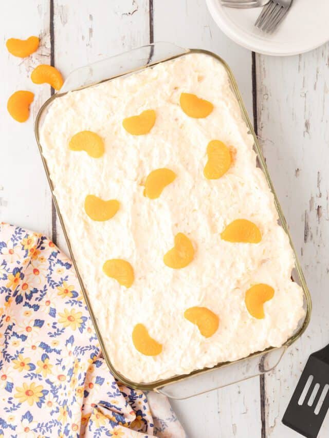 Mandarin Orange Cake Recipe Story