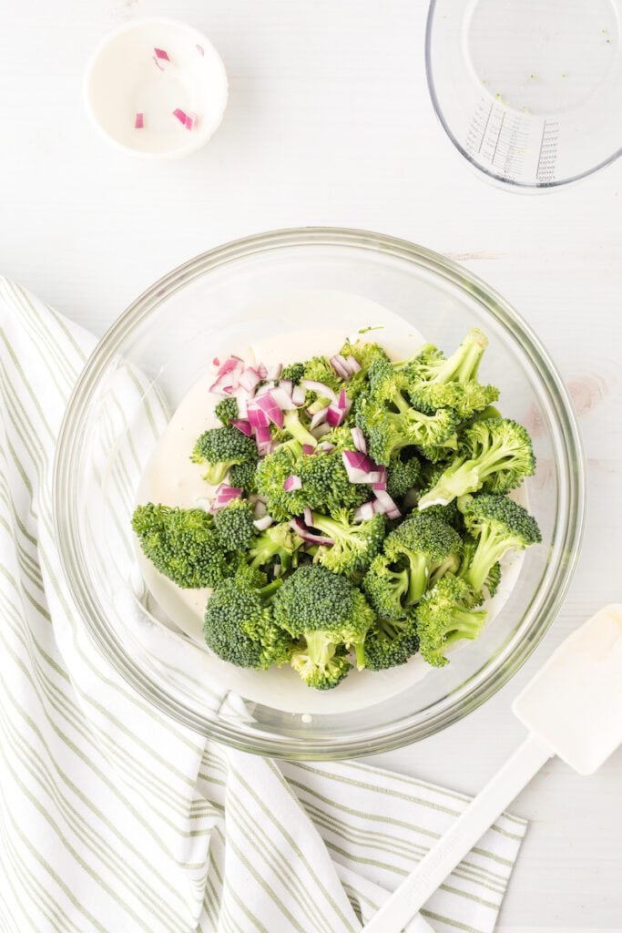 broccoli salad recipe with dressing