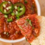 restaurant style salsa