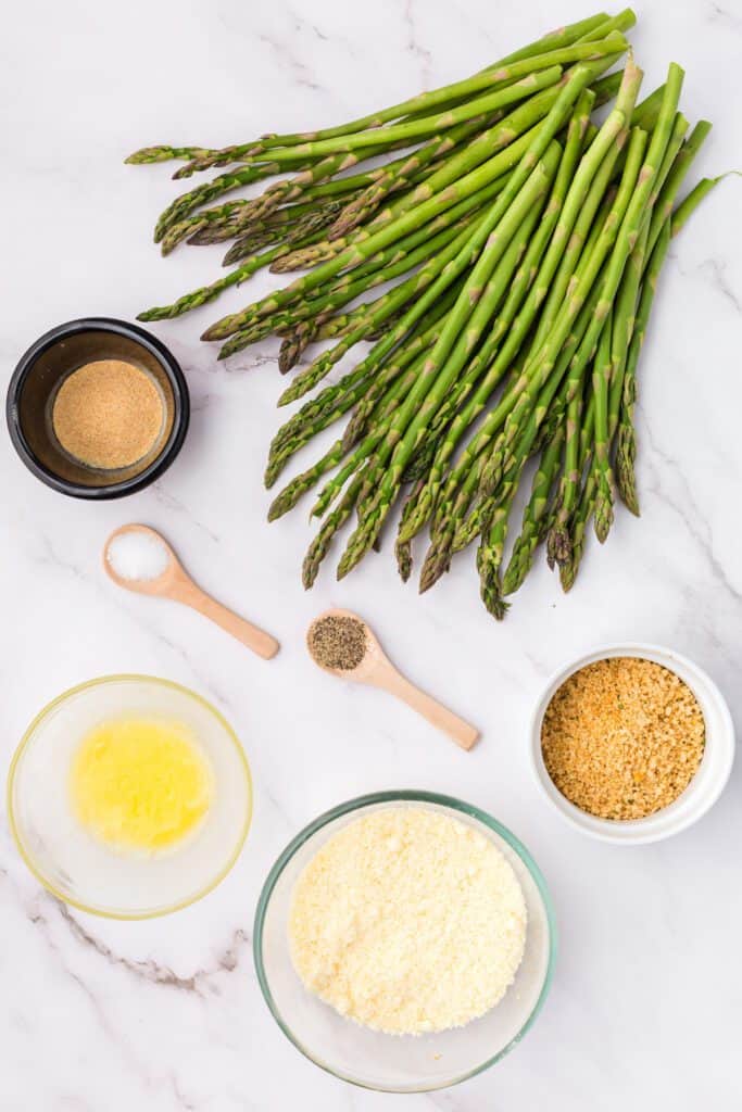 ingredients to make asparagus in the air fryer