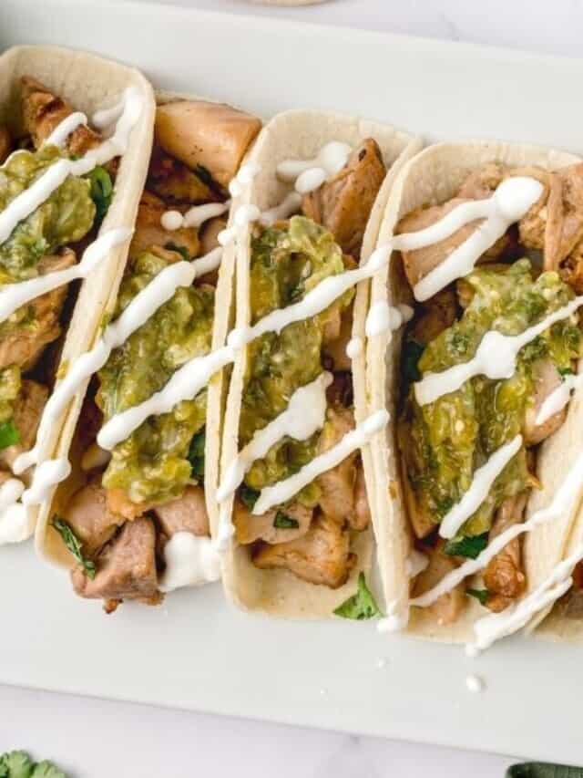 Pollo Asado Tacos Story