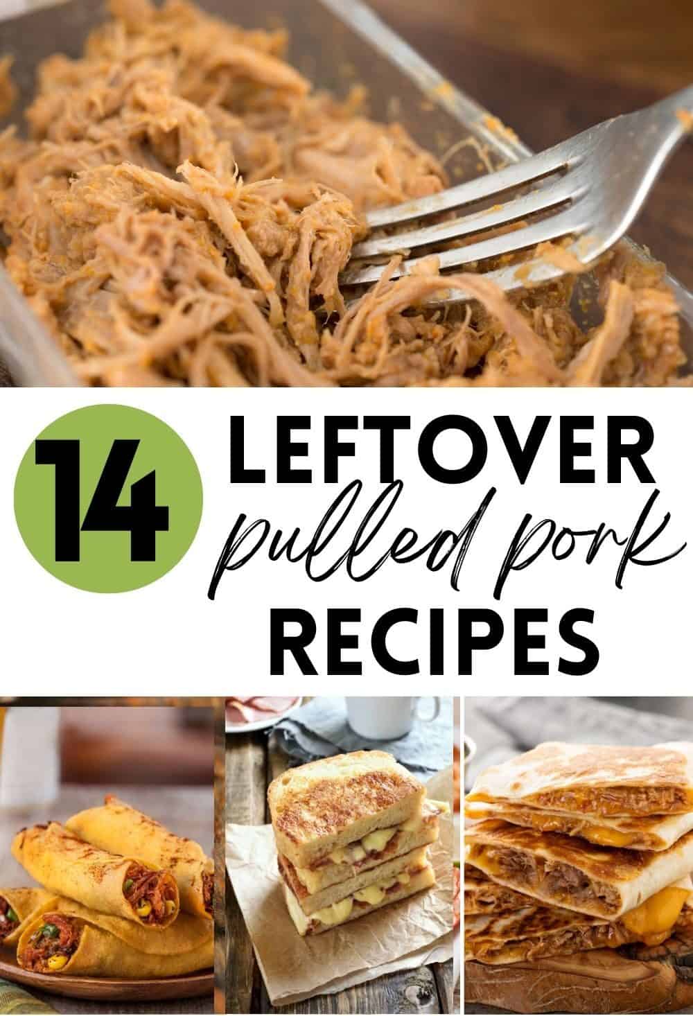 14 Leftover pulled pork recipes.