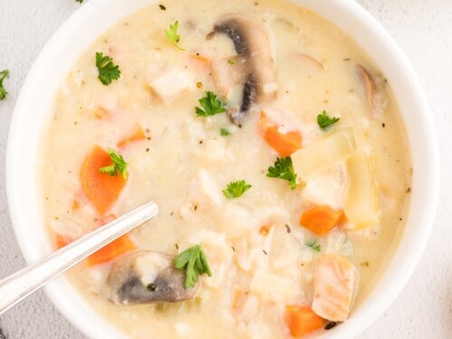 turkey dressing with cream of chicken soup Chicken & Dressing Casserole