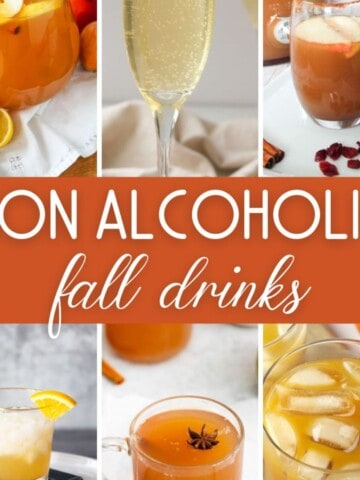 Non-alcoholic fall drinks.