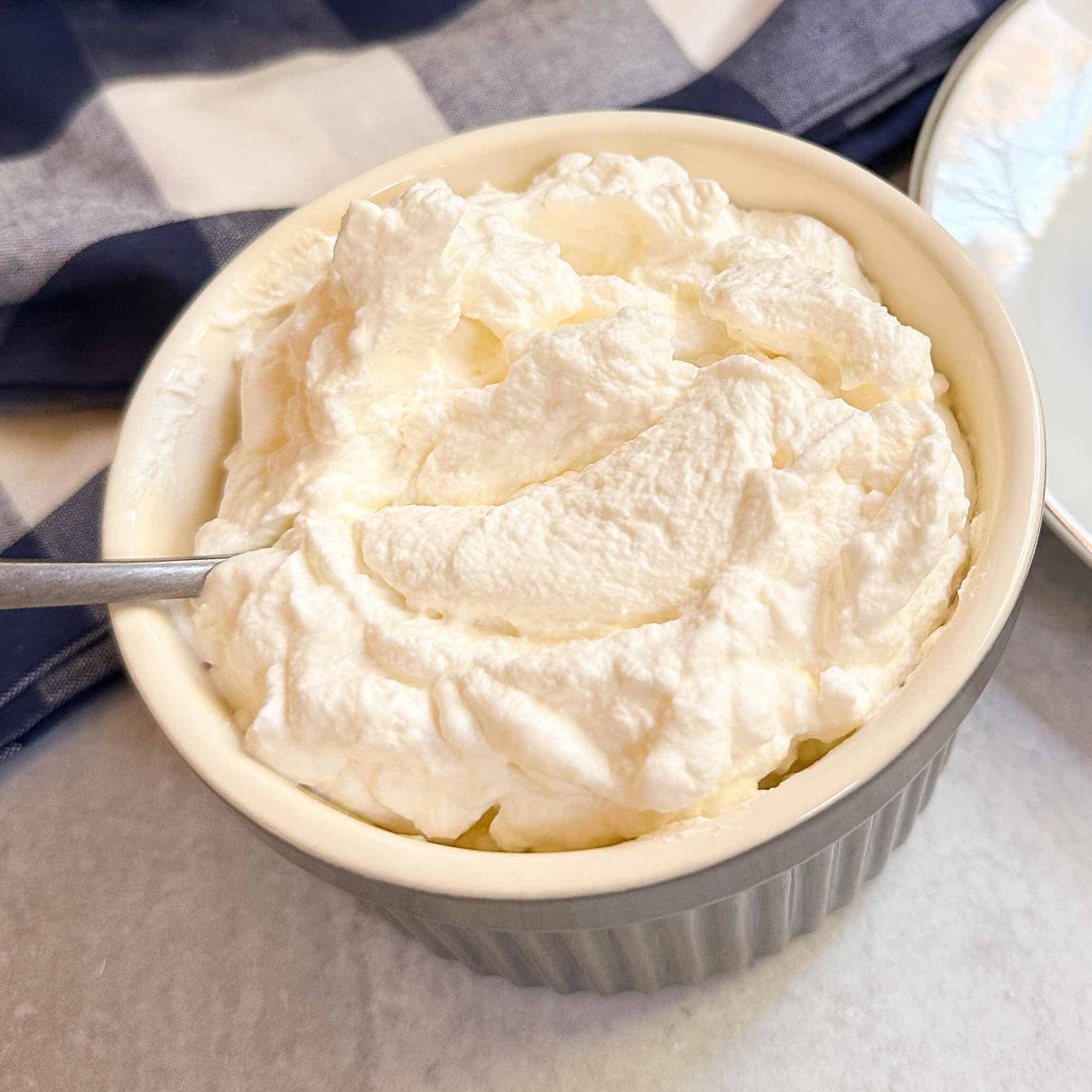 Bourbon Whipped Cream Recipe