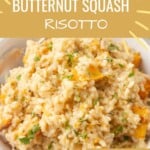 Butternut Squash Risotto from This Farm Girl Cooks.