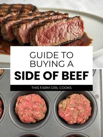 What to know about buying a side of beef.