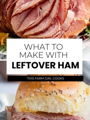 What to make with leftover ham after Easter, Christmas and holidays.