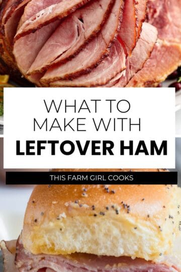 What to make with leftover ham after Easter, Christmas and holidays.