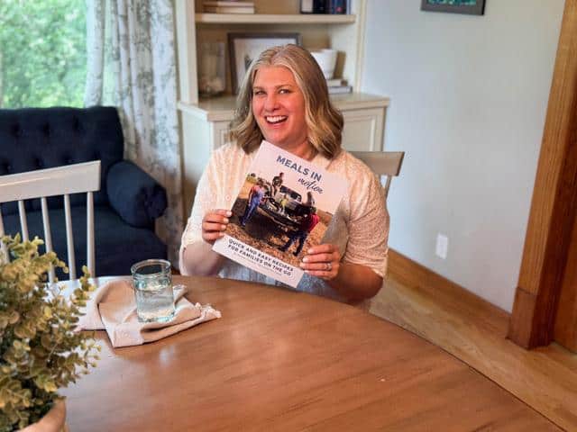 Deanne Frieders, Founder of This Farm Girl Cooks and author of two cookbooks.